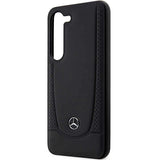 Mercedes Leather Urban case for Samsung Galaxy S23 FE - black
