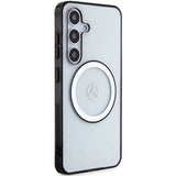 Mercedes Printed Logo MagSafe-kasse til Samsung Galaxy S24 - gennemsigtig