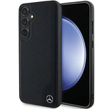 Mercedes læder MagSafe-hylster til Samsung Galaxy S24 - sort