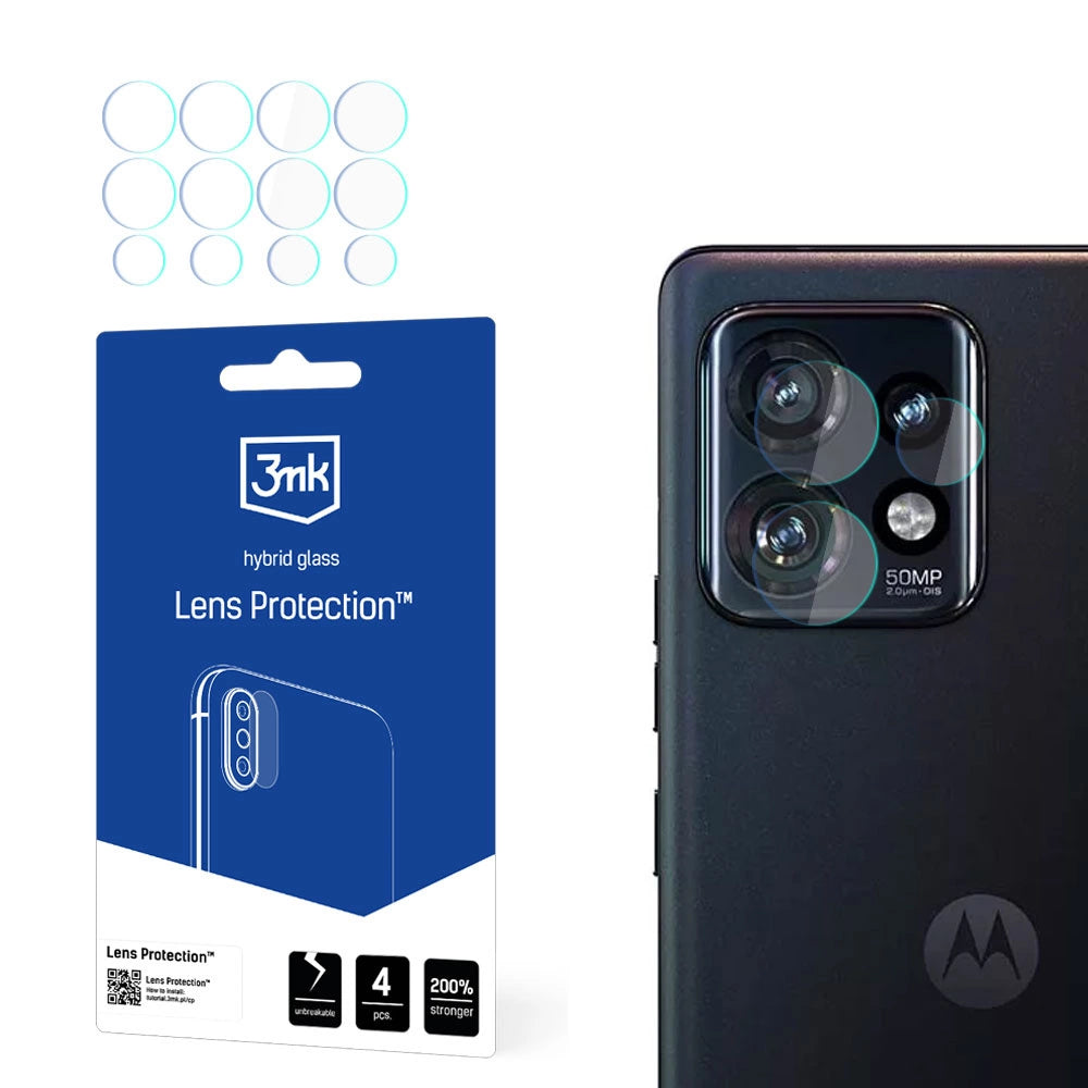 3mk Lens ProtectionTM hybrid kamera glas til Motorola Edge 50 Pro