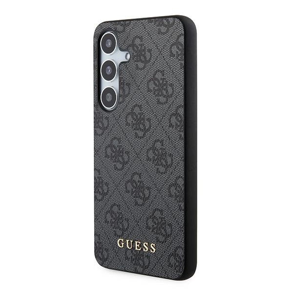 Guess 4G Metal Gold Logo case for Samsung Galaxy S24 - black