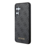 Guess 4G Metal Gold Logo case for Samsung Galaxy S24 - black