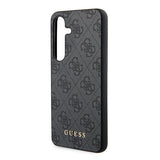 Guess 4G Metal Gold Logo case for Samsung Galaxy S24 - black