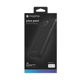 Mophie Juice Pack-kasse til iPhone 15 med indbygget 2400 mAh powerbank - sort