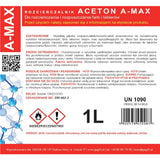 Aceton opløsningsmiddel remover A-MAX 1L