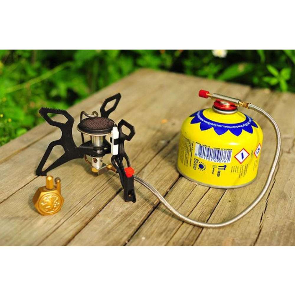 Turistovn med gasvarmer og piezoigniter SPIDER PRO 3kW