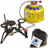 Turistovn med gasvarmer og piezoigniter SPIDER PRO 3kW