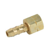 Adapter adapter til en 1/4 tommer trykreduktor til en gas slange