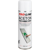 Teknisk aceton 100% spray PRO-LINE spray 500 ml