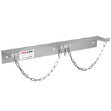 Væggholder til 2 gasflasker, med en diameter på højst 250 mm