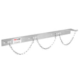 Væggholder til 3 gasflasker med en diameter på højst 250 mm