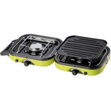 DUAL COMPACT + GRILL dobbelt campingovn