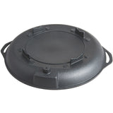 Grill grate and grill pan for a gas camping stove and grill