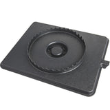 Grill grate for a gas camping stove with a CAST IRON burner function