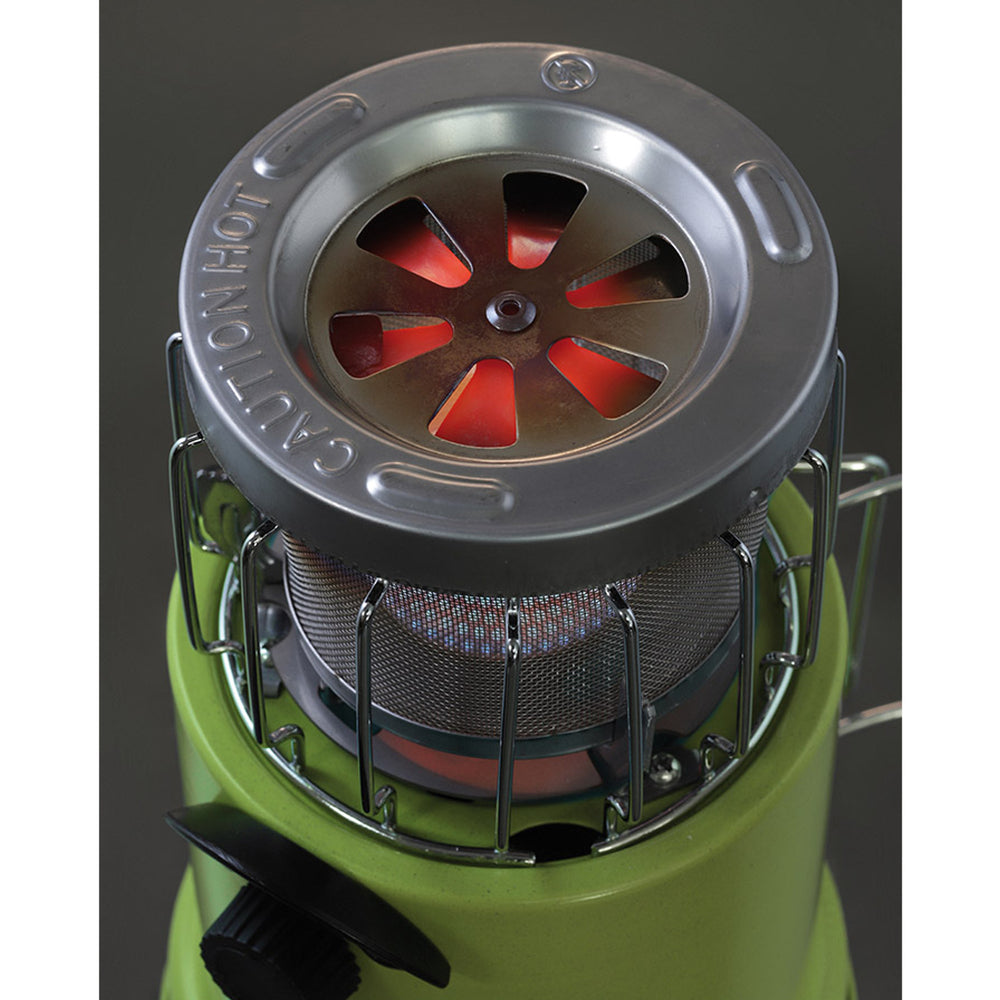 2 i 1 turistovn med en varmeapparat til MEVA VATOP gaspatroner