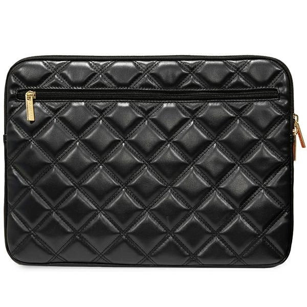 Guess Quilted 4G cover til en 14" laptop - sort
