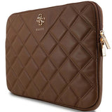 Guess Quilted 4G cover til en 14" bærbar computer - brun