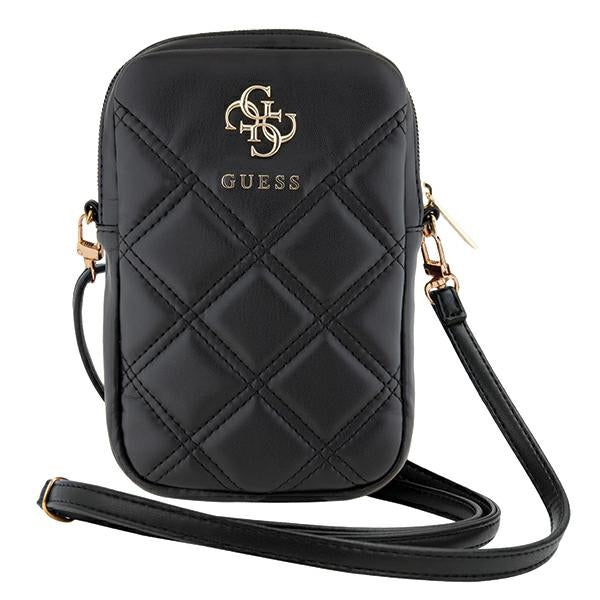 Guess Zip Quilted 4G taske - sort