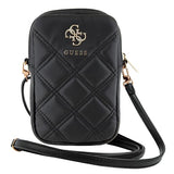 Guess Zip Quilted 4G taske - sort