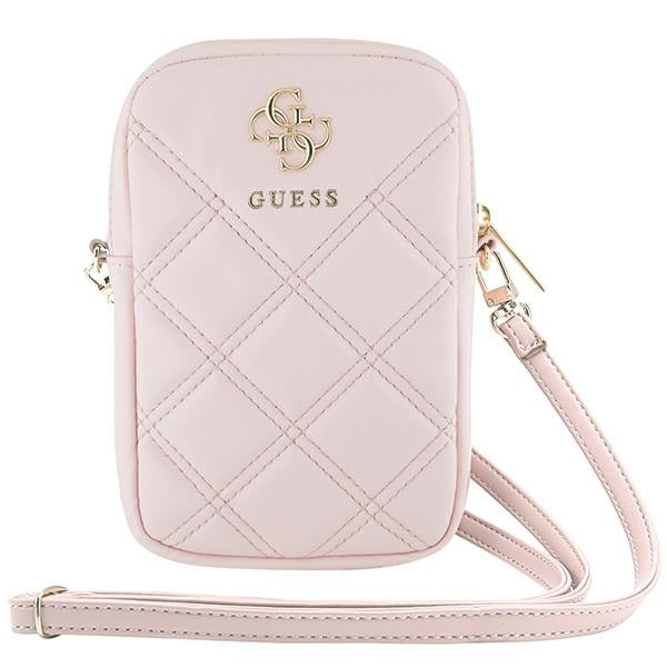 Gæt Zip Quilted 4G taske - pink