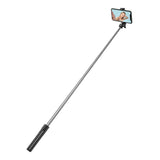 Selfie stick WHS1Y teleskopisk stativ 1m med telefonholder - sort