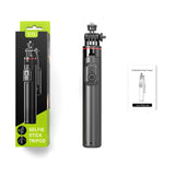 Selfie stick WC1Y3S telescopic tripod 1.3m with phone holder - black