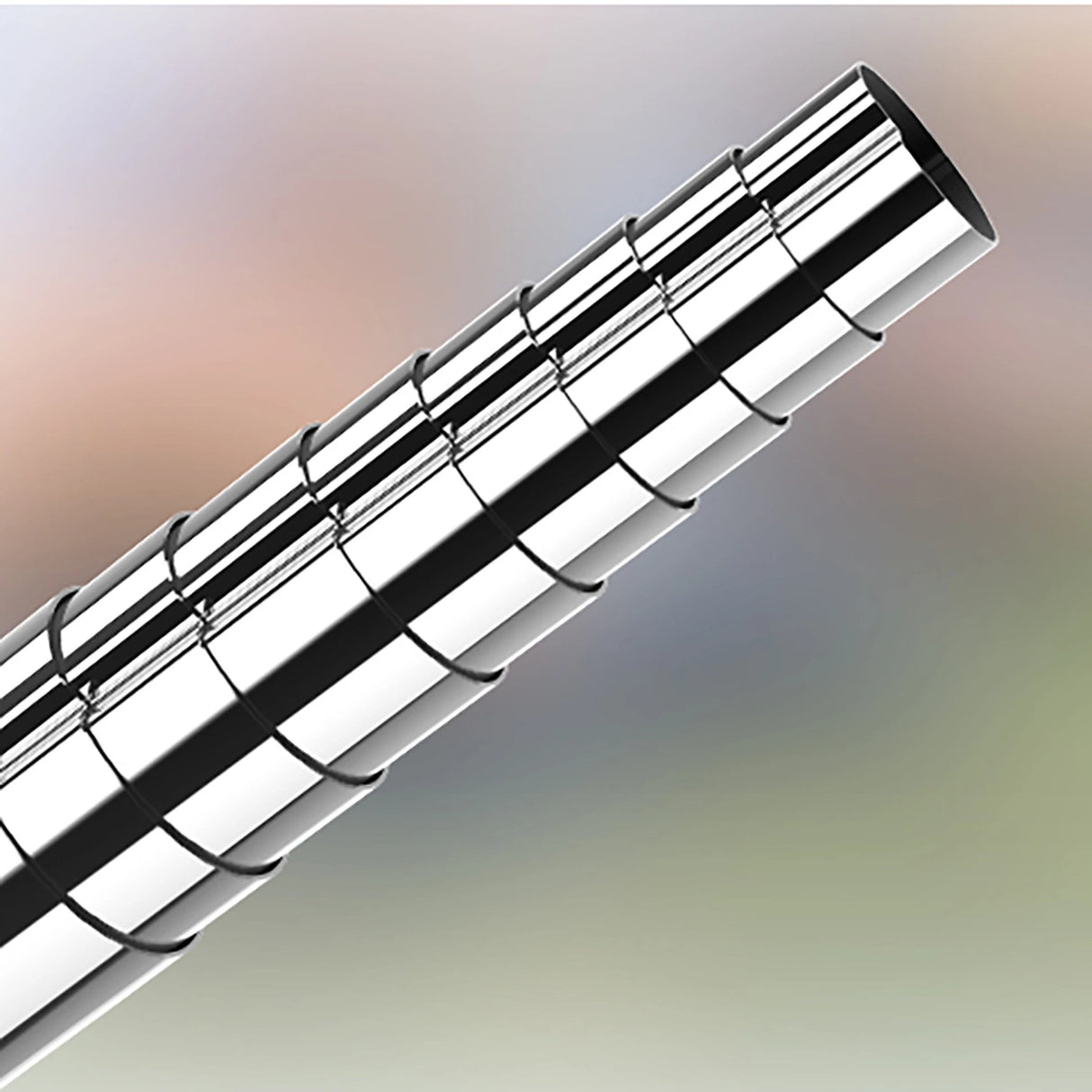 Selfie stick WC13YDS teleskopisk stativ 1,3 m med dobbelt lampe og telefonholder - sort