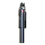 Selfie stick WH181D-Y1S 1.75m aluminum alloy telescopic tripod with dual lamp and phone holder - black