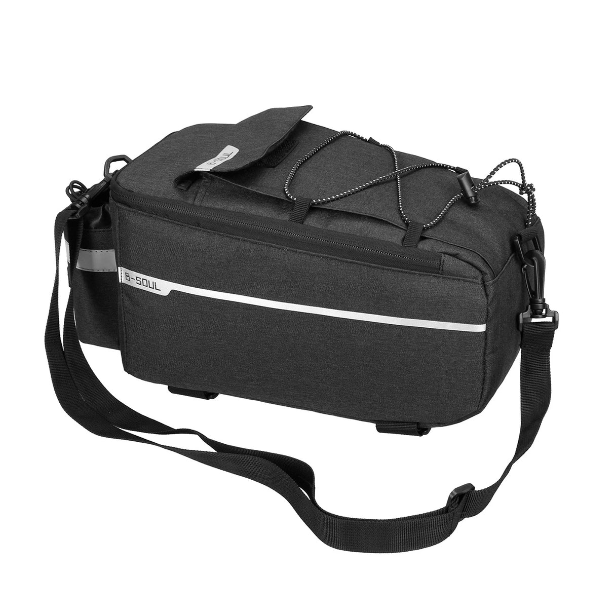 WYA26Y0S Thermal Bike Pannier Bag med skulderrem - sort