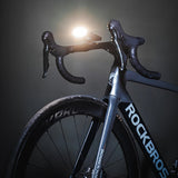 Rockbros JP008 frontcykel lys til tæller med power bank 5000mAh 150lm IPX6 - sort