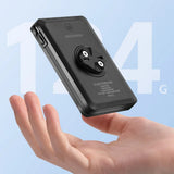 Rockbros JP008 frontcykel lys til tæller med power bank 5000mAh 150lm IPX6 - sort