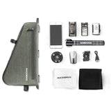 Rockbros AS-017 bicycle frame bag 5 l - dark green