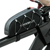 Rockbros 039BK 1L Braided Bike Frame Bag - Black