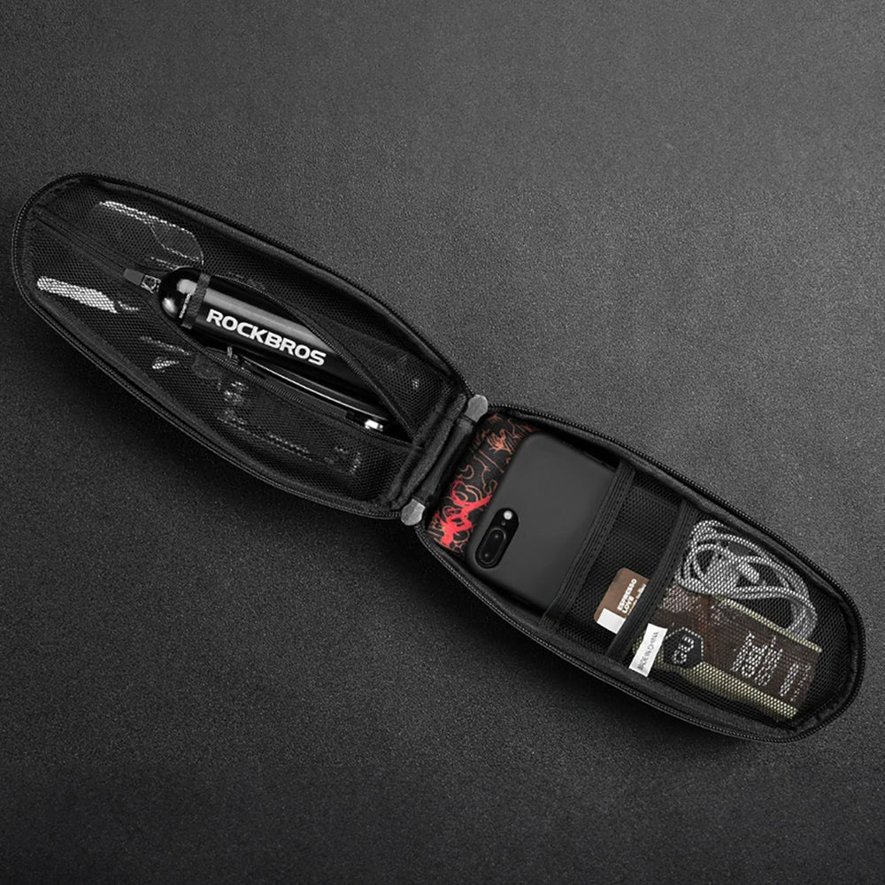 Rockbros B62 cykeltaske til styr eller ramme 2 l - sort