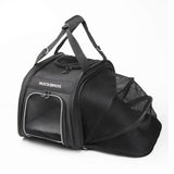 Rockbros 30140028001 transport bicycle bag for cats and dogs - black