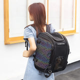 Rockbros 30140028001 transport bicycle bag for cats and dogs - black