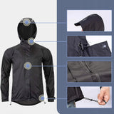 Rockbros YPY013BK4XL Rain Jacket Breathable Windproof XXXXL - Black