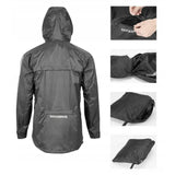 Rockbros YPY013BK4XL Rain Jacket Breathable Windproof XXXXL - Black