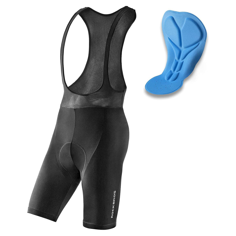 Rockbros RK20023XL short bib shorts med XXXL indlæg - sort