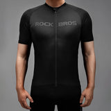 Rockbros 15120002006 Cycling Jersey with Short Sleeves XXXL - Black