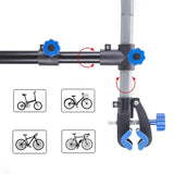 Rockbros MP-01 servicestativ til cykler med knapper - sort