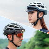 Rockbros 18230005001 cycling cap with peak - black