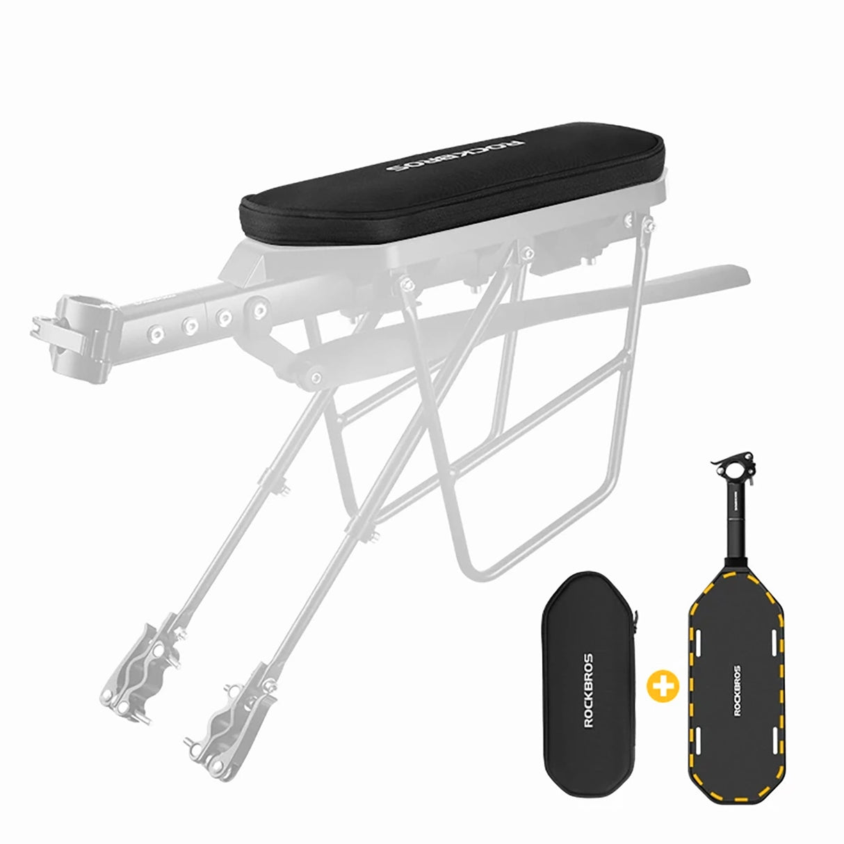 Rockbros 30140062001 taske til cykelstativ 5 l - sort