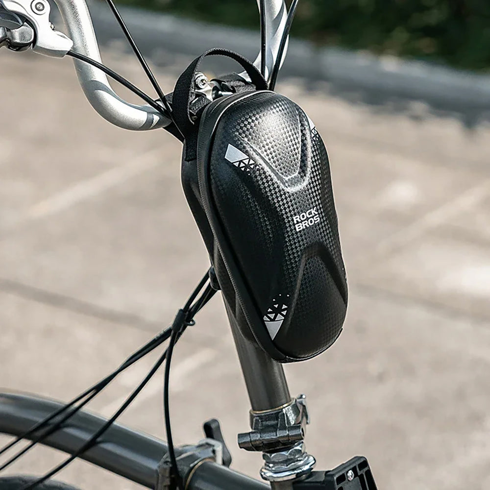 Rockbros-taske 3011006301 til cykel- eller scooterstang 1.3 l - sort