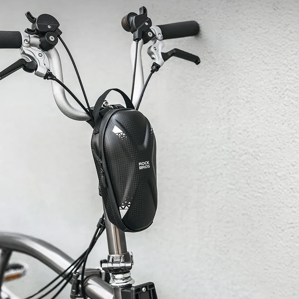 Rockbros-taske 3011006301 til cykel- eller scooterstang 1.3 l - sort