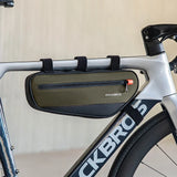 Rockbros 30120079001 cykeltaske til 1,7 l ramme - grøn og sort