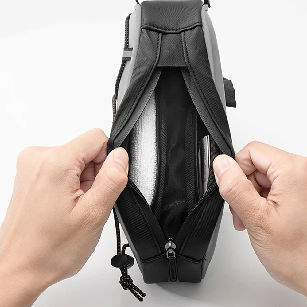 Rockbros 3012010901 cykelrammesæk 0,9 l - sølv