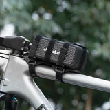 Rockbros 50210064001 cykelrem med velcro til Bluetooth-højttaler eller vandflaske - sort