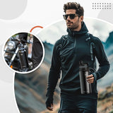 Rockbros 35210029002 termisk cykelflaske til drikkevarer 650 ml - sort