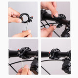 Rockbros 34210028001 K-formet cykelklokke - sort